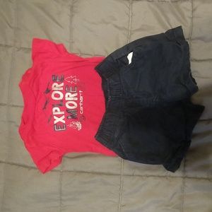 Carhartt Infant Bodysuit and Shorts 2-piece set